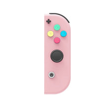 Load image into Gallery viewer, 1 Pair New For Nintendo Switch Custom Joycons White Joy Con Controllers NS Switch Joy Con L+R Joystick with ABXY Colored Buttons
